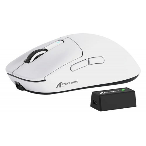 Купить Уценка мышка Attack Shark X3 Pro Wireless 8K (AS-6972792470214-W) White (Витринный образец, 783280) - цена в Харькове, Киеве, Днепре, Одессе
в интернет-магазине Telemart фото