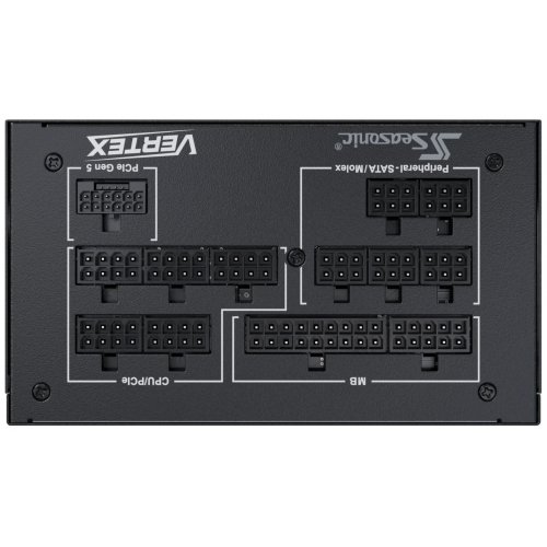 Блок живлення Seasonic Vertex GX-1200W ATX 3.1 (VERTEX GX 1200-ATX31) купити з перевіркою сумісності: огляд, характеристики, ціна у Києві, Львові, Вінниці, Хмельницькому, Івано-Франківську, Україні | інтернет-магазин TELEMART.UA фото