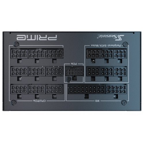 Купить Блок питания Seasonic Prime TX-1300W ATX 3.1 (PRIME TX 1300-ATX31) с проверкой совместимости: обзор, характеристики, цена в Киеве, Днепре, Одессе, Харькове, Украине | интернет-магазин TELEMART.UA фото