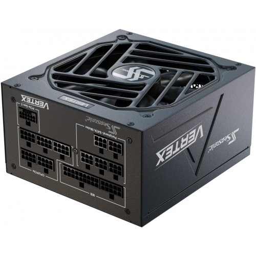 Купить Блок питания Seasonic Vertex PX-1000W ATX 3.1 (VERTEX PX 1000-ATX31) с проверкой совместимости: обзор, характеристики, цена в Киеве, Днепре, Одессе, Харькове, Украине | интернет-магазин TELEMART.UA фото