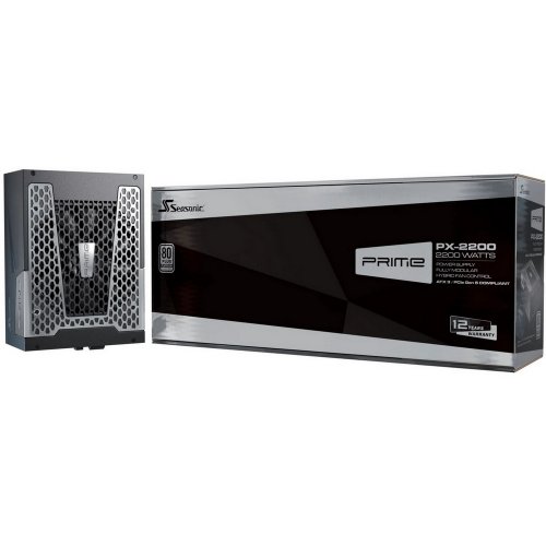 Блок живлення Seasonic Prime PX-2200W ATX 3.1 (PRIME PX 2200-ATX31) купити з перевіркою сумісності: огляд, характеристики, ціна у Києві, Львові, Вінниці, Хмельницькому, Івано-Франківську, Україні | інтернет-магазин TELEMART.UA фото