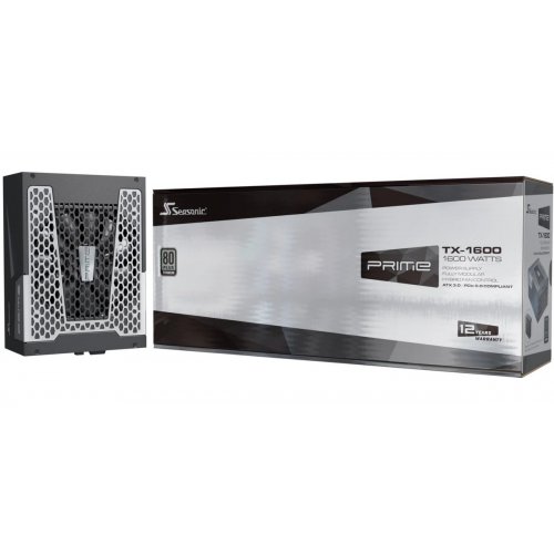 Купить Блок питания Seasonic Prime TX-1600W ATX 3.1 (PRIME TX 1600-ATX31) с проверкой совместимости: обзор, характеристики, цена в Киеве, Днепре, Одессе, Харькове, Украине | интернет-магазин TELEMART.UA фото