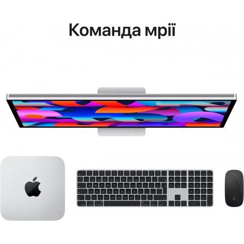 Купити Монітор Apple 27" Studio Display Nano-Texture Glass VESA Mount Adapter (Stand not included) (MYJL3GU/A) Silver - ціна в Києві, Львові, Вінниці, Хмельницькому, Франківську, Україні | інтернет-магазин TELEMART.UA фото