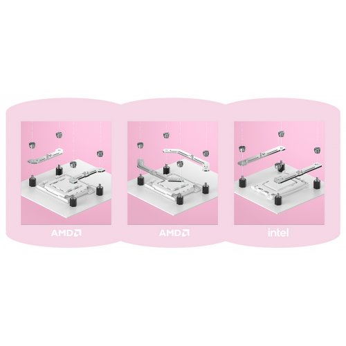 Готова СВО ID-Cooling FX360 INF Pink купити з перевіркою сумісності: огляд, характеристики, ціна у Києві, Львові, Вінниці, Хмельницькому, Івано-Франківську, Україні | інтернет-магазин TELEMART.UA фото