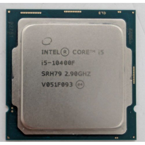 Процесор Intel Core i5-10400F 2.9(4.3)GHz 12MB s1200 Tray (CM8070104290716) (Відновлено продавцем, 783472) купити з перевіркою сумісності: огляд, характеристики, ціна у Києві, Львові, Вінниці, Хмельницькому, Івано-Франківську, Україні | інтернет-магазин TELEMART.UA фото