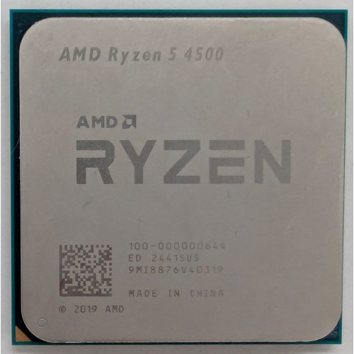 Купить Процессор AMD Ryzen 5 4500 3.6(4.1)GHz 8MB sAM4 Tray (100-000000644) (Восстановлено продавцом, 783514) с проверкой совместимости: обзор, характеристики, цена в Киеве, Днепре, Одессе, Харькове, Украине | интернет-магазин TELEMART.UA фото