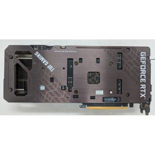 Відеокарта Asus TUF GeForce RTX 3060 Gaming OC 12288MB (TUF-RTX3060-O12G-V2-GAMING) (Відновлено продавцем, 783525) купити з перевіркою сумісності: огляд, характеристики, ціна у Києві, Львові, Вінниці, Хмельницькому, Івано-Франківську, Україні | інтернет-магазин TELEMART.UA фото