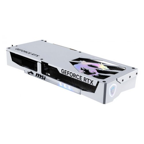 Уцінка відеокарта MSI GeForce RTX 5070 GAMING TRIO OC WHITE 12288MB (RTX 5070 12G GAMING TRIO OC WHITE) (після відеоогляду, 783528) купити з перевіркою сумісності: огляд, характеристики, ціна у Києві, Львові, Вінниці, Хмельницькому, Івано-Франківську, Україні | інтернет-магазин TELEMART.UA фото