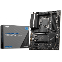Материнская плата MSI PRO B660-A DDR4 (s1700, B660) (Восстановлено продавцом, 783643)