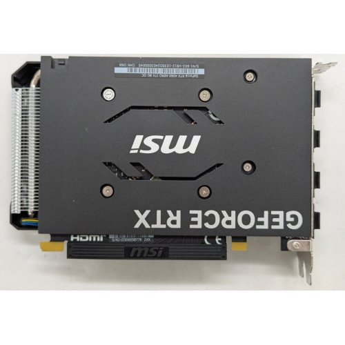 Купить Видеокарта MSI GeForce RTX 4060 AERO ITX OC 8192MB (RTX 4060 AERO ITX 8G OC) (Восстановлено продавцом, 783645) с проверкой совместимости: обзор, характеристики, цена в Киеве, Днепре, Одессе, Харькове, Украине | интернет-магазин TELEMART.UA фото