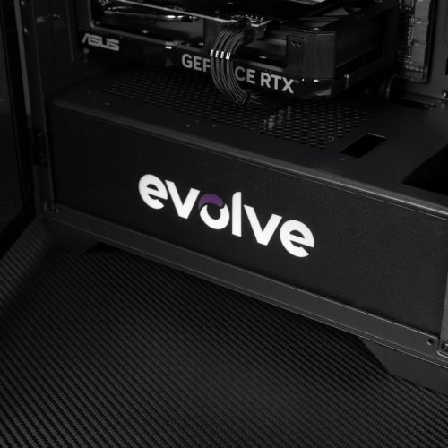 Комп'ютер EVOLVE CyberPart Silver 5H+ (EVCP-S5HR750FN506-D532S1TBK) Black купити в Україні: Київ, Львів, Хмельницький, Тернопіль | Низька ціна, відгуки, характеристики від TELEMART фото