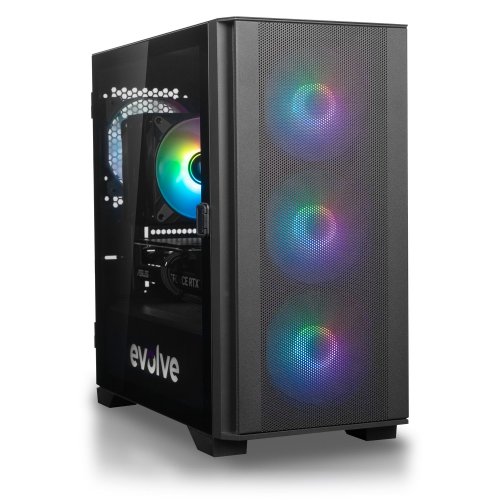 Купить Компьютер EVOLVE CyberPart Silver 2H+ (EVCP-SHi1440FN506-D432S1TBK) Black - цена в Харькове, Киеве, Днепре, Одессе
в интернет-магазине Telemart фото