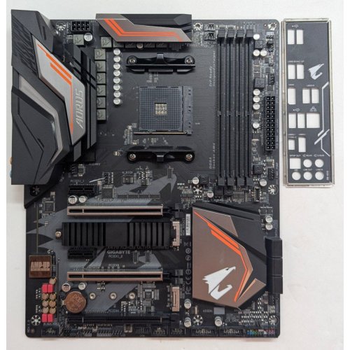Материнська плата Gigabyte X470 AORUS ULTRA GAMING (sAM4, AMD X470) (Відновлено продавцем, 783925) купити з перевіркою сумісності: огляд, характеристики, ціна у Києві, Львові, Вінниці, Хмельницькому, Івано-Франківську, Україні | інтернет-магазин TELEMART.UA фото