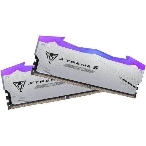 Купить ОЗУ Patriot DDR5 32GB (2x16GB) 6400Mhz Viper Xtreme 5 RGB MPOWER (PVXR532G64C32KM) с проверкой совместимости: обзор, характеристики, цена в Киеве, Днепре, Одессе, Харькове, Украине | интернет-магазин TELEMART.UA фото