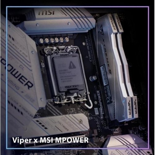 Купить ОЗУ Patriot DDR5 32GB (2x16GB) 6400Mhz Viper Xtreme 5 RGB MPOWER (PVXR532G64C32KM) с проверкой совместимости: обзор, характеристики, цена в Киеве, Днепре, Одессе, Харькове, Украине | интернет-магазин TELEMART.UA фото