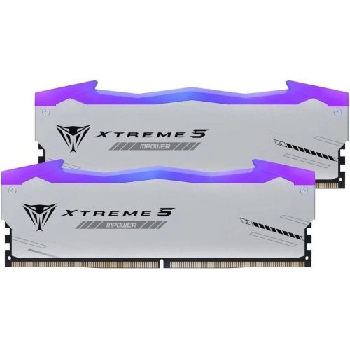 Купить ОЗУ Patriot DDR5 32GB (2x16GB) 6000Mhz Viper Xtreme 5 RGB MPOWER (PVXR532G60C30KM) с проверкой совместимости: обзор, характеристики, цена в Киеве, Днепре, Одессе, Харькове, Украине | интернет-магазин TELEMART.UA фото