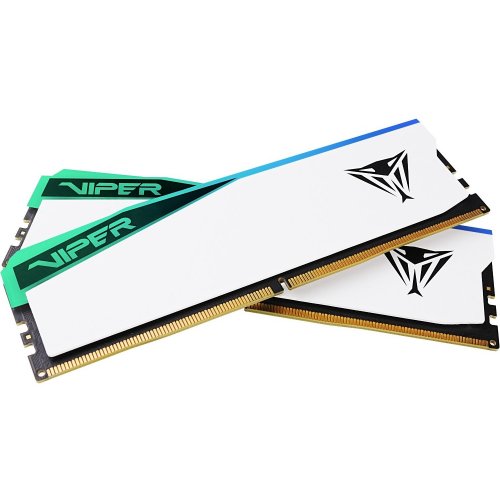 Купить ОЗУ Patriot DDR5 32GB (2x16GB) 6400Mhz Viper Elite 5 RGB (PVER532G64C32KW) с проверкой совместимости: обзор, характеристики, цена в Киеве, Днепре, Одессе, Харькове, Украине | интернет-магазин TELEMART.UA фото