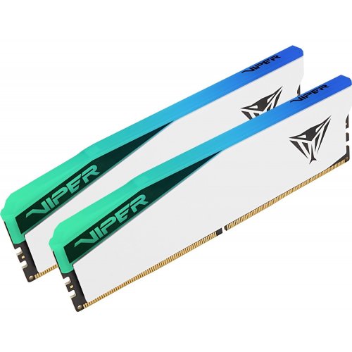 Купить ОЗУ Patriot DDR5 32GB (2x16GB) 6400Mhz Viper Elite 5 RGB (PVER532G64C32KW) с проверкой совместимости: обзор, характеристики, цена в Киеве, Днепре, Одессе, Харькове, Украине | интернет-магазин TELEMART.UA фото