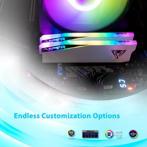 Купить ОЗУ Patriot DDR5 32GB (2x16GB) 7000Mhz Viper Elite 5 RGB (PVER532G70C38KW) с проверкой совместимости: обзор, характеристики, цена в Киеве, Днепре, Одессе, Харькове, Украине | интернет-магазин TELEMART.UA фото