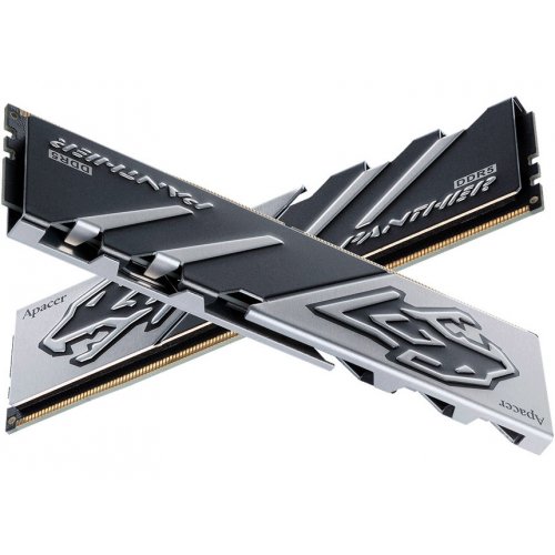 Купить ОЗУ Apacer DDR5 32GB (2x16GB) 5600Mhz Panther (AH5U32G56C5227BAA-2) с проверкой совместимости: обзор, характеристики, цена в Киеве, Днепре, Одессе, Харькове, Украине | интернет-магазин TELEMART.UA фото