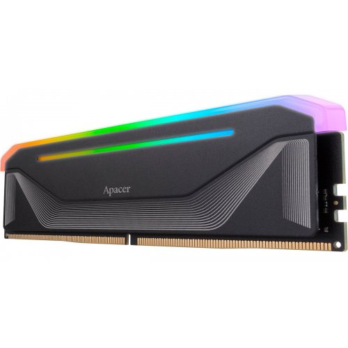 Купить ОЗУ Apacer DDR5 32GB (2x16GB) 5200Mhz NOX RGB Black (AH5U32G52C522NBAA-2) с проверкой совместимости: обзор, характеристики, цена в Киеве, Днепре, Одессе, Харькове, Украине | интернет-магазин TELEMART.UA фото