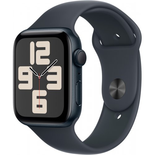 Купить Смарт-часы Apple Watch SE GPS + Cellular 40mm Midnight Aluminium Case with Midnight Sport Band - M/L (MXGD3QH/A) - цена в Харькове, Киеве, Днепре, Одессе
в интернет-магазине Telemart фото