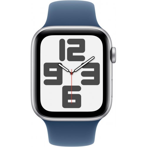 Купить Смарт-часы Apple Watch SE GPS + Cellular 40mm Silver Aluminium Case with Denim Sport Band - M/L (MXGG3QH/A) - цена в Харькове, Киеве, Днепре, Одессе
в интернет-магазине Telemart фото