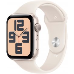 Смарт-часы Apple Watch SE GPS + Cellular 40mm Starlight Aluminium Case with Starlight Sport Band - M/L (MXGK3QH/A)