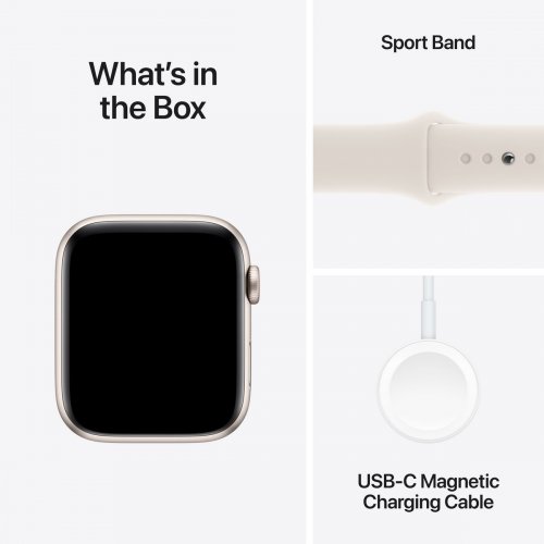 Купить Смарт-часы Apple Watch SE GPS + Cellular 40mm Starlight Aluminium Case with Starlight Sport Band - M/L (MXGK3QH/A) - цена в Харькове, Киеве, Днепре, Одессе
в интернет-магазине Telemart фото