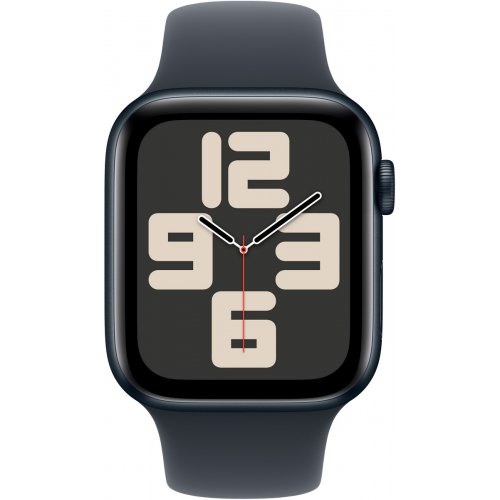 Купить Смарт-часы Apple Watch SE GPS + Cellular 44mm Midnight Aluminium Case with Midnight Sport Band - M/L (MXGM3QH/A) - цена в Харькове, Киеве, Днепре, Одессе
в интернет-магазине Telemart фото