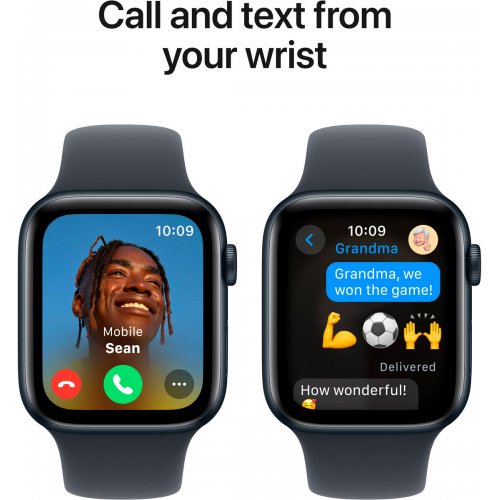 Купить Смарт-часы Apple Watch SE GPS + Cellular 44mm Midnight Aluminium Case with Midnight Sport Band - M/L (MXGM3QH/A) - цена в Харькове, Киеве, Днепре, Одессе
в интернет-магазине Telemart фото