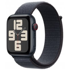 Смарт-часы Apple Watch SE GPS + Cellular 44mm Midnight Aluminium Case with Ink Sport Loop (MXGN3QH/A)