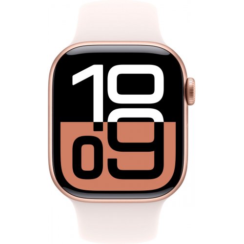 Купити Смарт-годинник Apple Watch Series 10 GPS + Cellular 42mm Rose Gold Aluminium Case with Light Blush Sport Band - M/L (MWXA3QH/A) - ціна в Києві, Львові, Вінниці, Хмельницькому, Франківську, Україні | інтернет-магазин TELEMART.UA фото