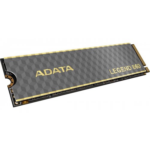Купить SSD-диск ADATA Legend 860 3D NAND 500GB M.2 (2280 PCI-E) (SLEG-860-500GCS) с проверкой совместимости: обзор, характеристики, цена в Киеве, Днепре, Одессе, Харькове, Украине | интернет-магазин TELEMART.UA фото