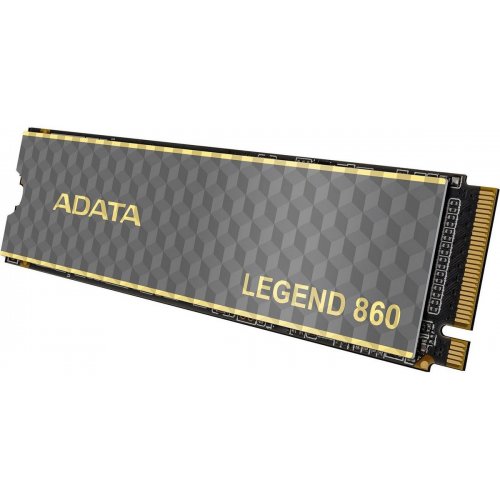 Купить SSD-диск ADATA Legend 860 3D NAND 500GB M.2 (2280 PCI-E) (SLEG-860-500GCS) с проверкой совместимости: обзор, характеристики, цена в Киеве, Днепре, Одессе, Харькове, Украине | интернет-магазин TELEMART.UA фото