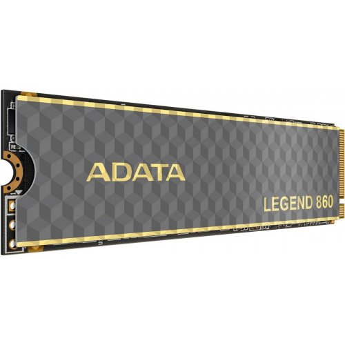 Купить SSD-диск ADATA Legend 860 3D NAND 500GB M.2 (2280 PCI-E) (SLEG-860-500GCS) с проверкой совместимости: обзор, характеристики, цена в Киеве, Днепре, Одессе, Харькове, Украине | интернет-магазин TELEMART.UA фото