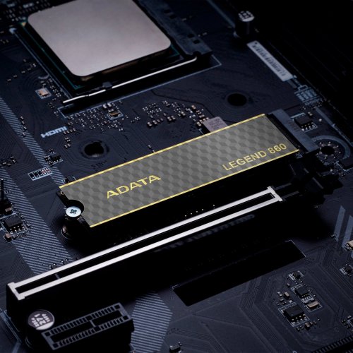 Купить SSD-диск ADATA Legend 860 3D NAND 500GB M.2 (2280 PCI-E) (SLEG-860-500GCS) с проверкой совместимости: обзор, характеристики, цена в Киеве, Днепре, Одессе, Харькове, Украине | интернет-магазин TELEMART.UA фото