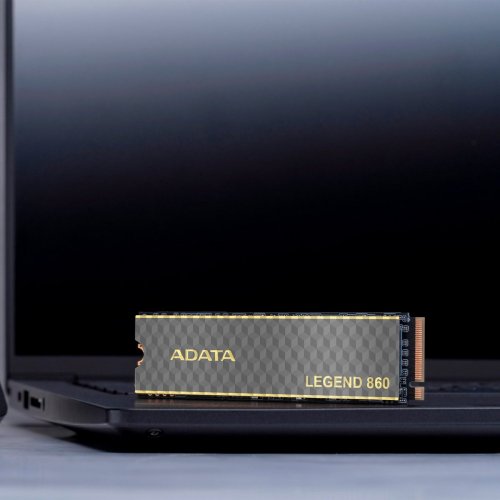 Купить SSD-диск ADATA Legend 860 3D NAND 500GB M.2 (2280 PCI-E) (SLEG-860-500GCS) с проверкой совместимости: обзор, характеристики, цена в Киеве, Днепре, Одессе, Харькове, Украине | интернет-магазин TELEMART.UA фото