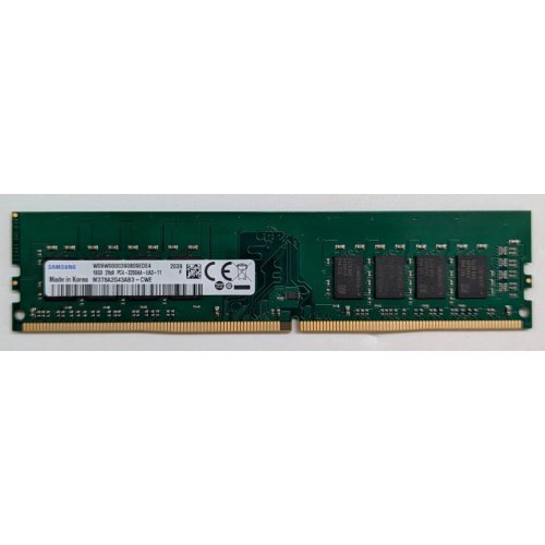 Купить Озу Samsung DDR4 16GB 3200 MHz (M378A2G43AB3-CWE) (Восстановлено продавцом, 784233) с проверкой совместимости: обзор, характеристики, цена в Киеве, Днепре, Одессе, Харькове, Украине | интернет-магазин TELEMART.UA фото