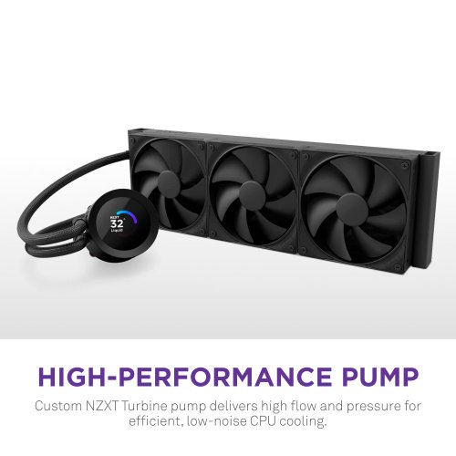 Купить Готовая СВО NZXT Kraken Plus 360 (RL-KN360-B2) Black с проверкой совместимости: обзор, характеристики, цена в Киеве, Днепре, Одессе, Харькове, Украине | интернет-магазин TELEMART.UA фото