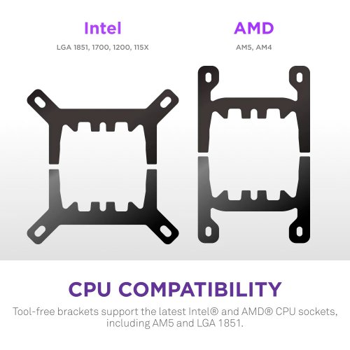 Купить Готовая СВО NZXT Kraken Plus 360 (RL-KN360-B2) Black с проверкой совместимости: обзор, характеристики, цена в Киеве, Днепре, Одессе, Харькове, Украине | интернет-магазин TELEMART.UA фото