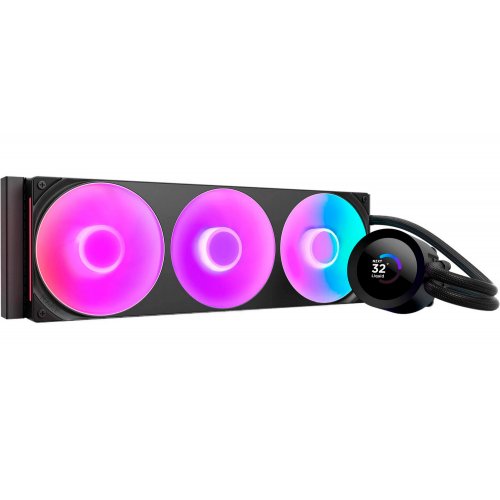 Купить Готовая СВО NZXT Kraken Plus 360 RGB (RL-KR360-B2) Black с проверкой совместимости: обзор, характеристики, цена в Киеве, Днепре, Одессе, Харькове, Украине | интернет-магазин TELEMART.UA фото