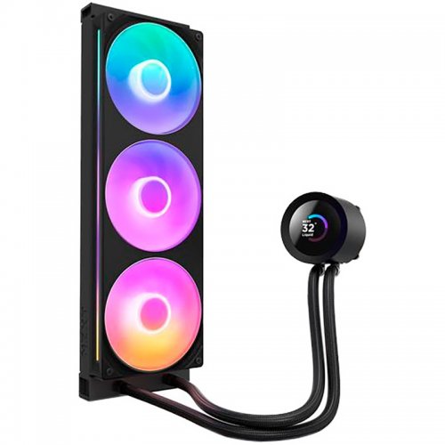 Купить Готовая СВО NZXT Kraken Plus 360 RGB (RL-KR360-B2) Black с проверкой совместимости: обзор, характеристики, цена в Киеве, Днепре, Одессе, Харькове, Украине | интернет-магазин TELEMART.UA фото