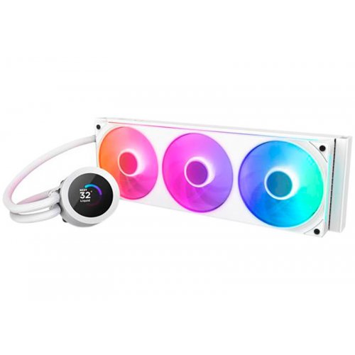 Купить Готовая СВО NZXT Kraken Plus 360 RGB (RL-KR360-W2) White с проверкой совместимости: обзор, характеристики, цена в Киеве, Днепре, Одессе, Харькове, Украине | интернет-магазин TELEMART.UA фото