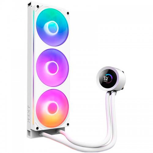 Купить Готовая СВО NZXT Kraken Plus 360 RGB (RL-KR360-W2) White с проверкой совместимости: обзор, характеристики, цена в Киеве, Днепре, Одессе, Харькове, Украине | интернет-магазин TELEMART.UA фото