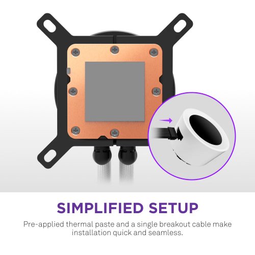 Купить Готовая СВО NZXT Kraken Plus 360 RGB (RL-KR360-W2) White с проверкой совместимости: обзор, характеристики, цена в Киеве, Днепре, Одессе, Харькове, Украине | интернет-магазин TELEMART.UA фото