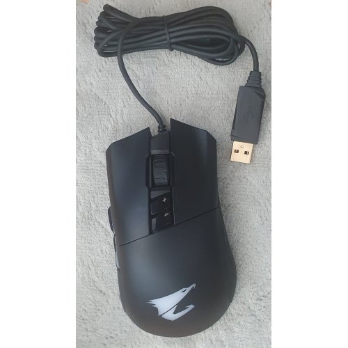Купити Уцінка миша Gigabyte AORUS M3 Black (Вітринний зразок, 784272) - ціна в Києві, Львові, Вінниці, Хмельницькому, Франківську, Україні | інтернет-магазин TELEMART.UA фото