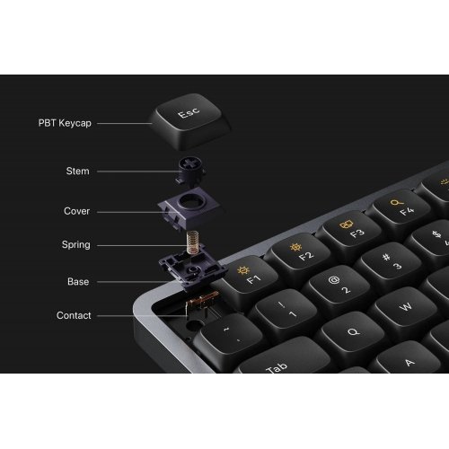 Купить Уценка клавиатура Lofree OE915 Flow 84 Mechanical MX Linear Switches Wireless (LO-6922694805010) White (Повреждена упаковка, 784273) - цена в Харькове, Киеве, Днепре, Одессе
в интернет-магазине Telemart фото
