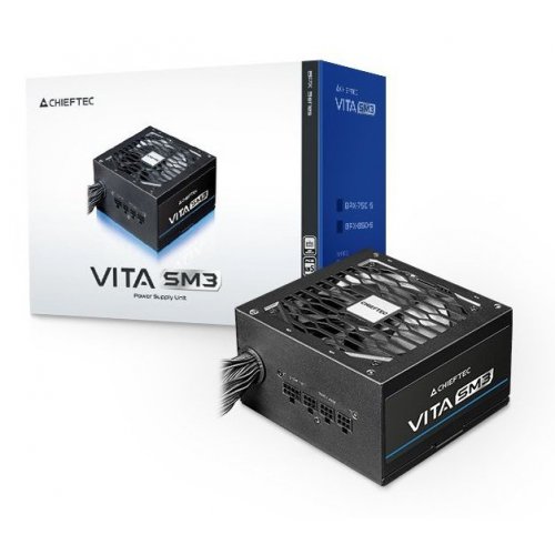 Купить Блок питания CHIEFTEC Vita SM3 850W (BPX-850-C) с проверкой совместимости: обзор, характеристики, цена в Киеве, Днепре, Одессе, Харькове, Украине | интернет-магазин TELEMART.UA фото