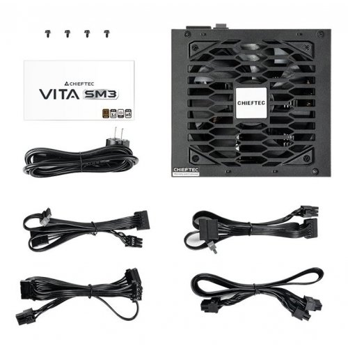 Купить Блок питания CHIEFTEC Vita SM3 750W (BPX-750-C) с проверкой совместимости: обзор, характеристики, цена в Киеве, Днепре, Одессе, Харькове, Украине | интернет-магазин TELEMART.UA фото